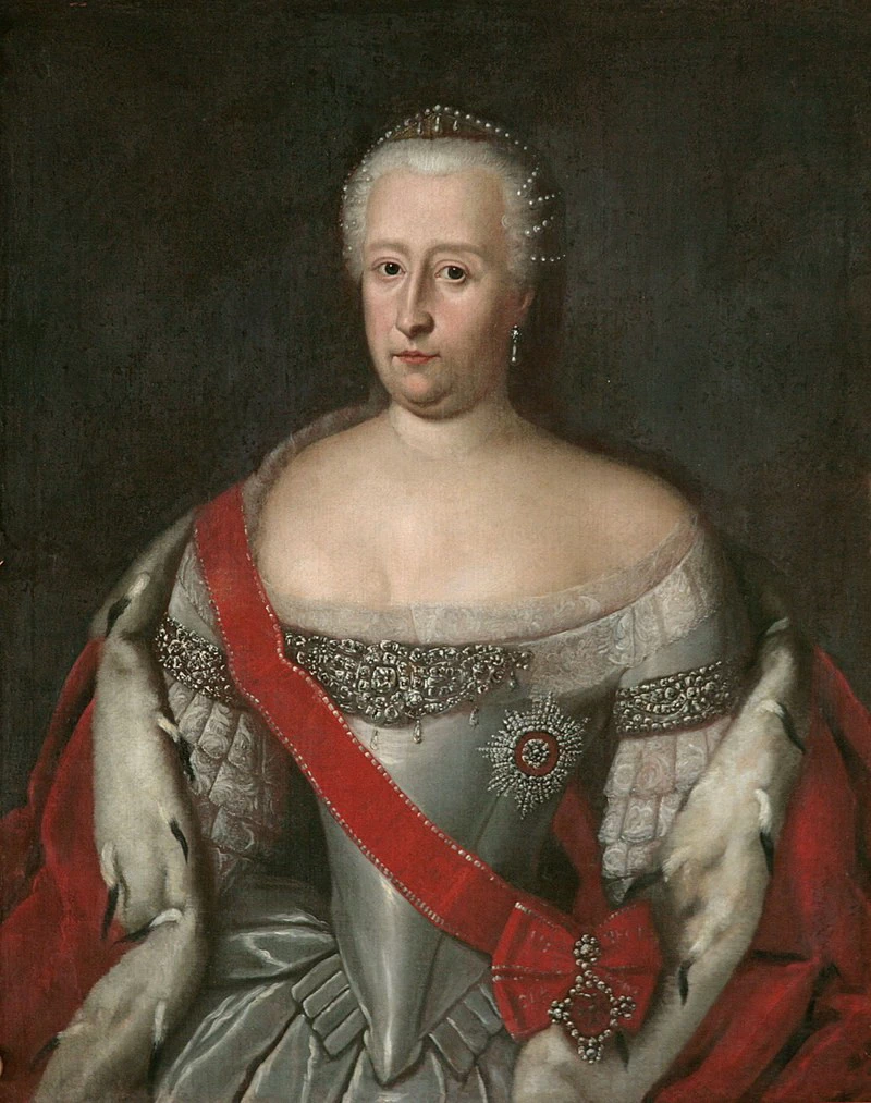 Ritratto di Benigna Gottlieb von Trotha gt Treyden (1703 - 1782), Duchess of Courland